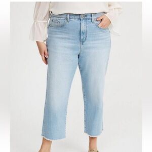 Torrid Ankle Crop High Rise Jean